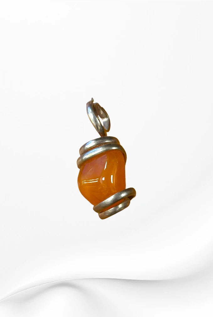 Handmade in Kamloops Pendant Stone