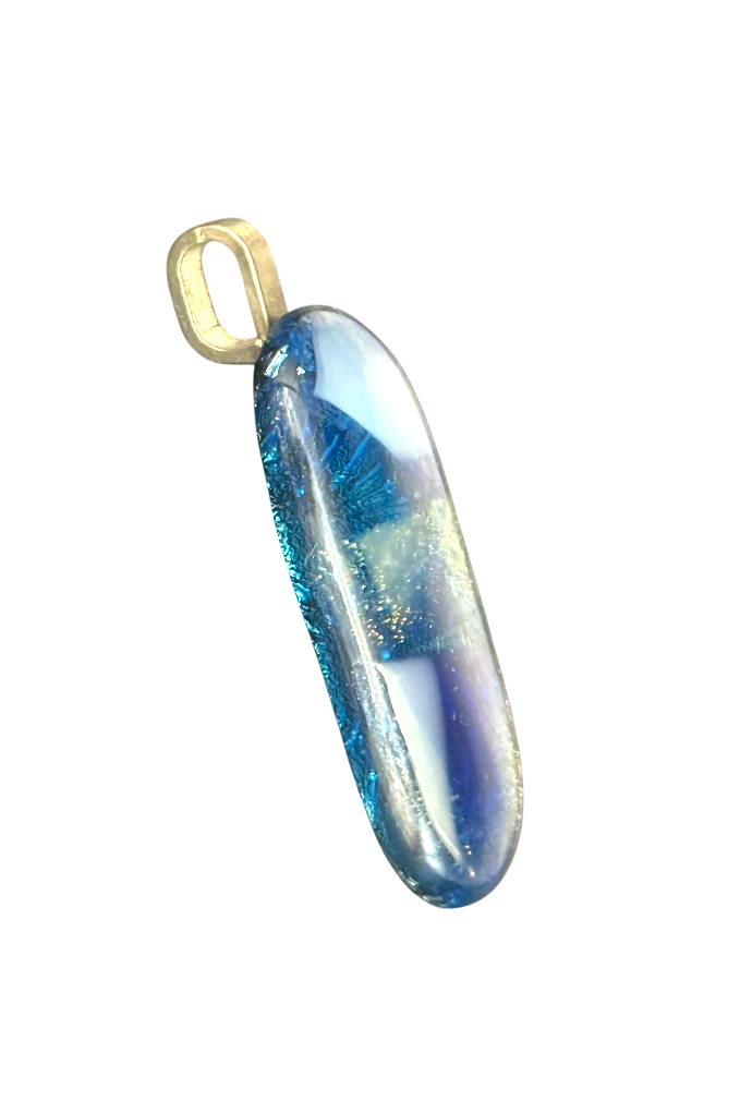 Handmade in Kamloops Glass Pendant