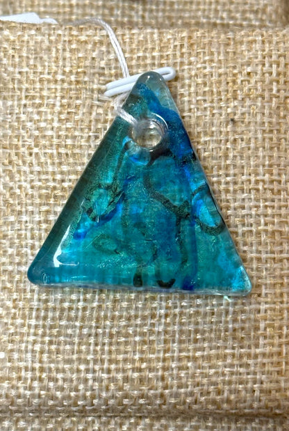 Handmade in Kamloops Glass Pendant