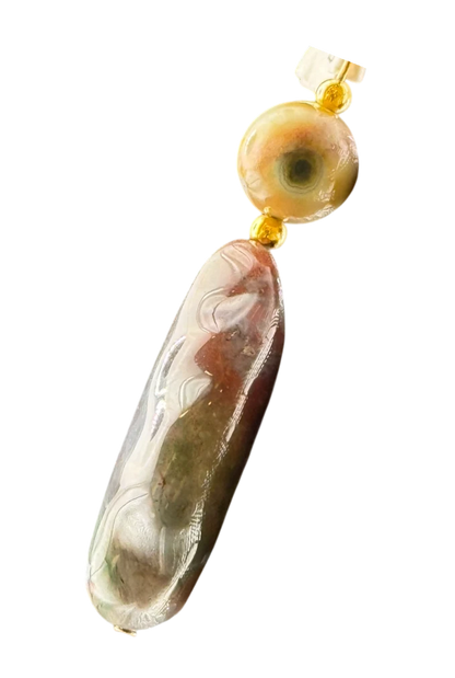 Handmade in Kamloops Pendant Jasper