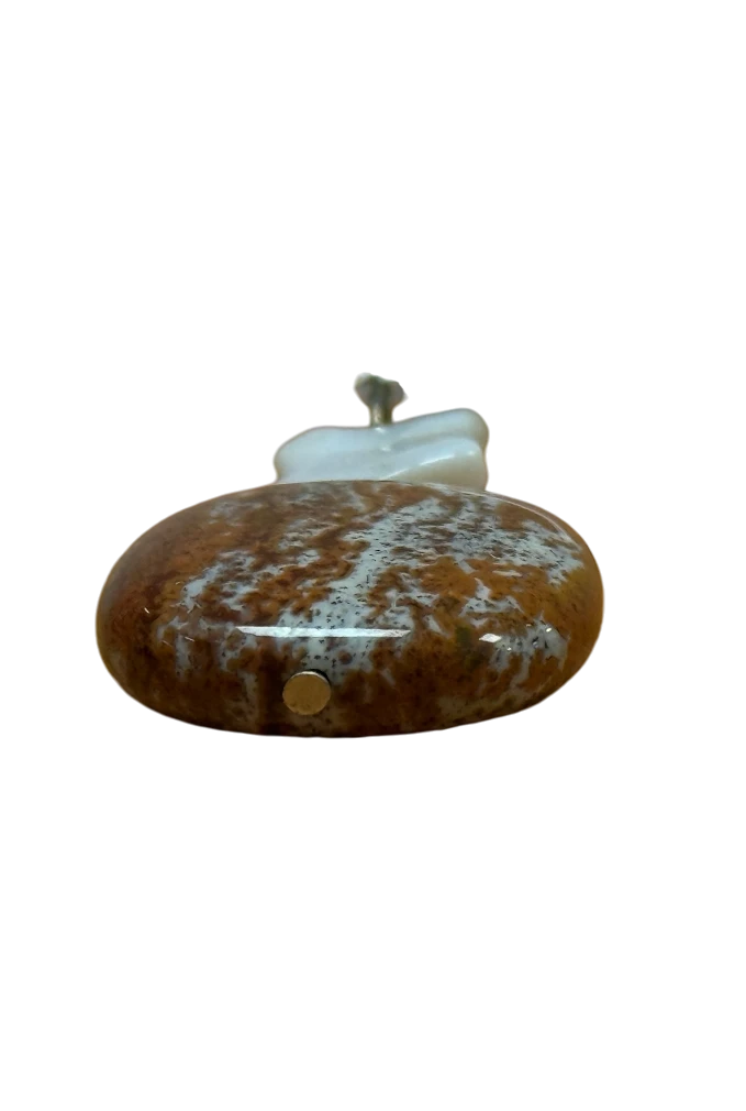 Handmade in Kamloops Pendant Ocean Jasper