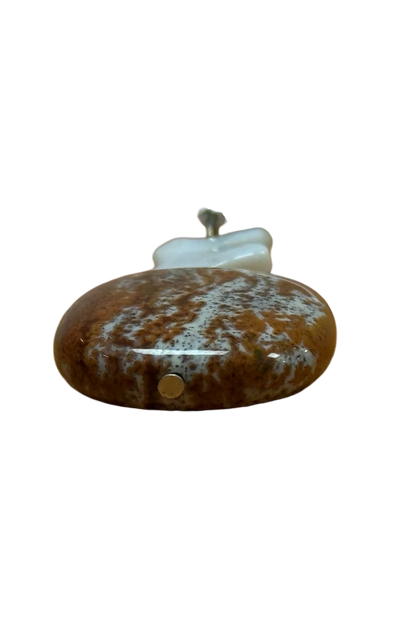 Handmade in Kamloops Pendant Ocean Jasper