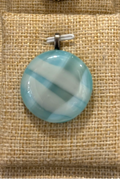 Handmade in Kamloops Glass Pendant