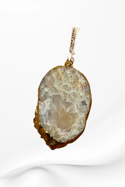 Handmade in Kamloops Pendant Citrine