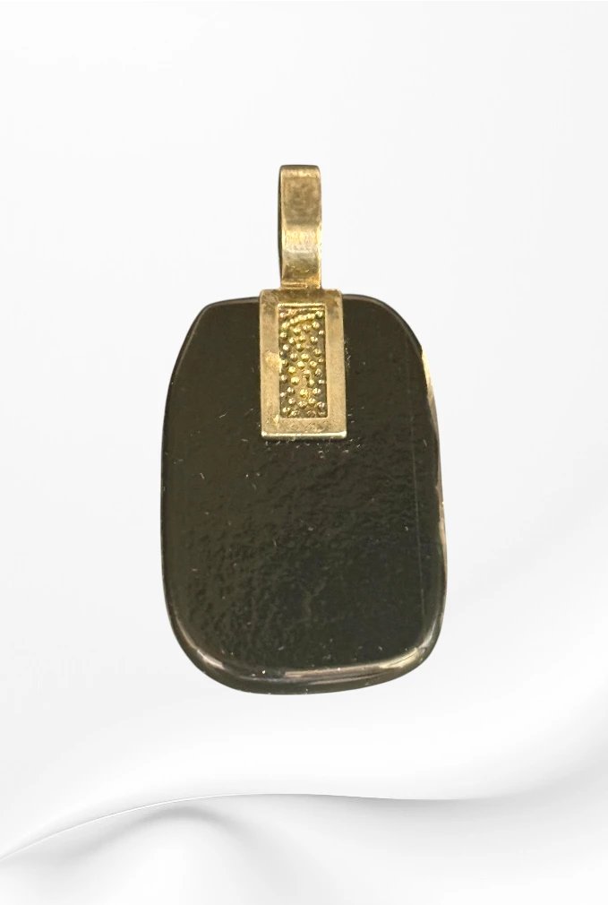 Handmade in Kamloops Glass Pendant