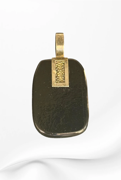 Handmade in Kamloops Glass Pendant