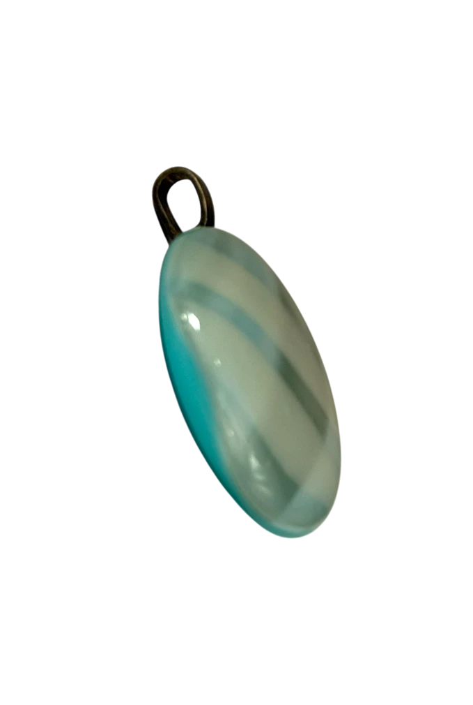 Handmade in Kamloops Glass Pendant