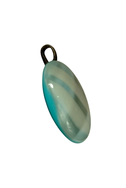 Handmade in Kamloops Glass Pendant