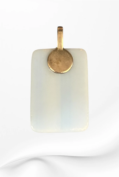 Handmade in Kamloops Glass Pendant