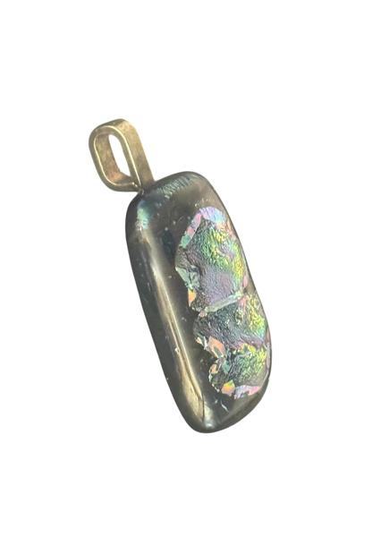 Handmade in Kamloops Glass Pendant