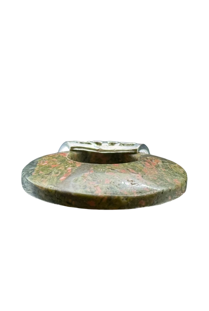Handmade in Kamloops Pendant Unakite