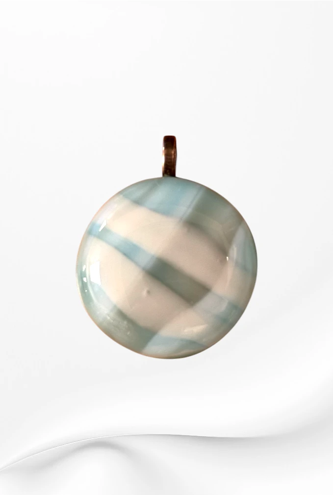 Handmade in Kamloops Glass Pendant