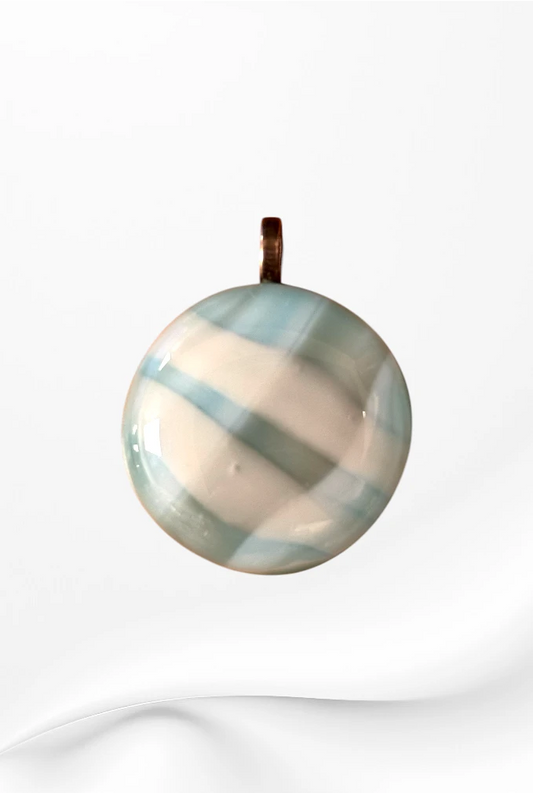 Handmade in Kamloops Glass Pendant