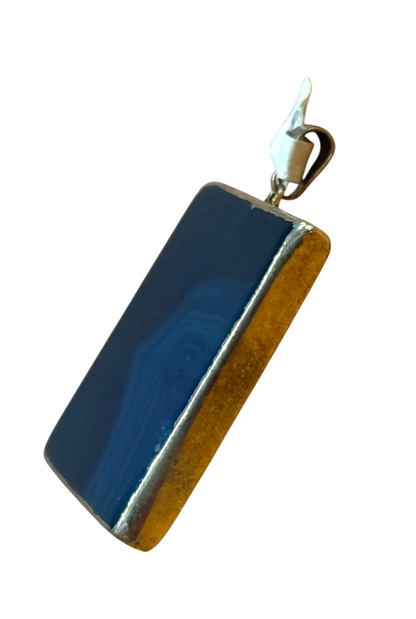 Handmade in Kamloops Pendant Agate