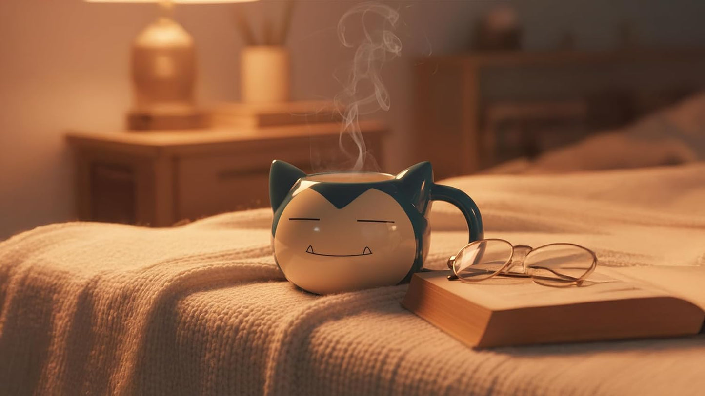 Snorlax Face 3D Sculpted Mug