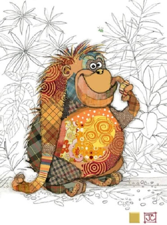 Bug Art Obi Orangutan Card