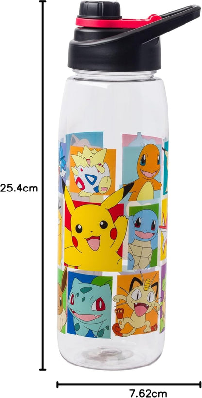 Pokémon Water Bottle w Screw-On Lid