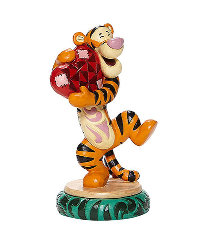 Tigger Holding Heart Figurine