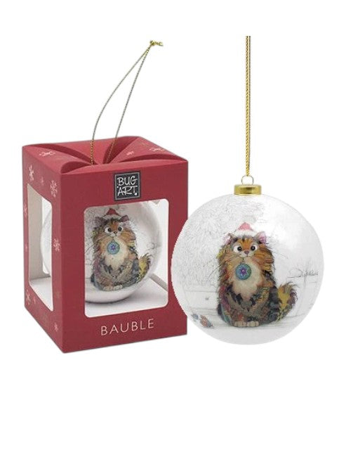 Cat Bauble Ornament