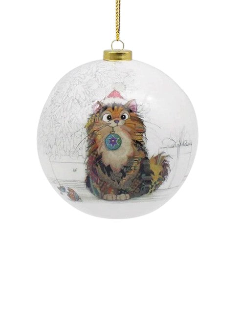Cat Bauble Ornament