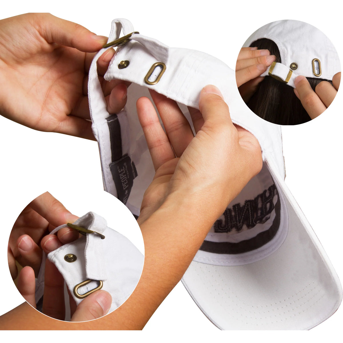 Essential People Hat White