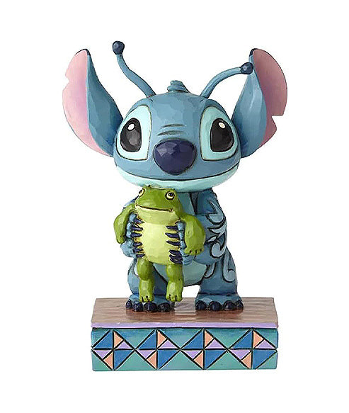 Stich and Frog Figurine