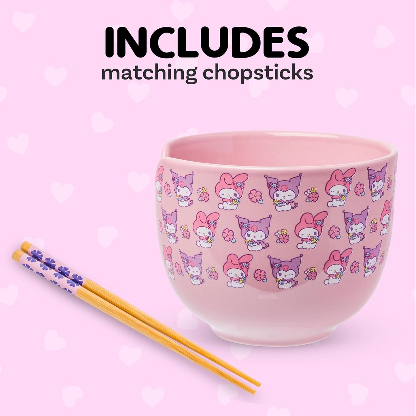 My Melody and Kuromi Ramen Bowl Set