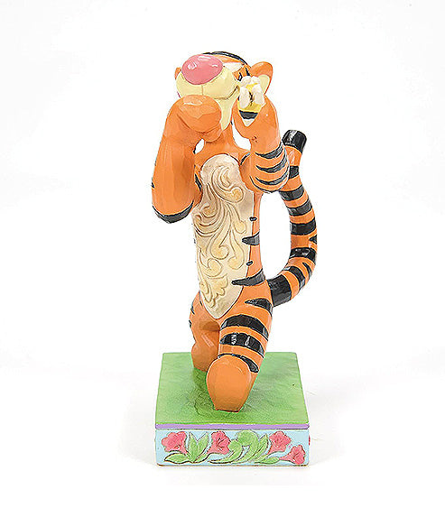 Tigger Fighting a Bee Figurine