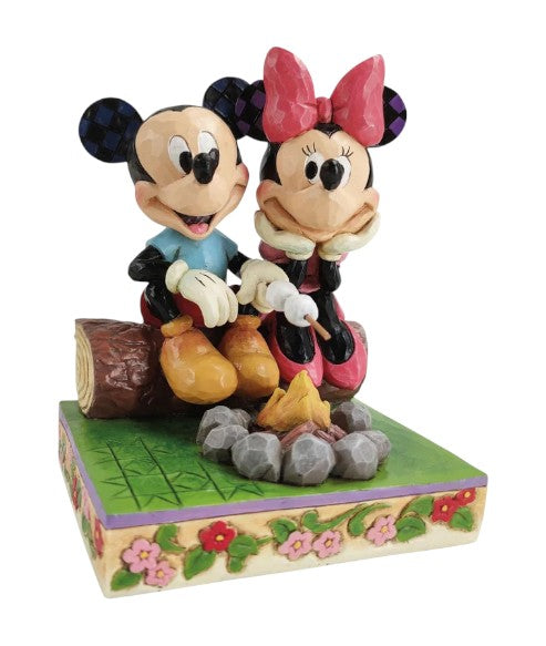 Mickey & Minnie Campfire Figurine