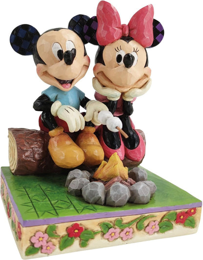 Mickey & Minnie Campfire Figurine