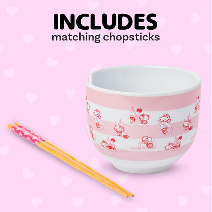 Hello Kitty Ramen Bowl Set