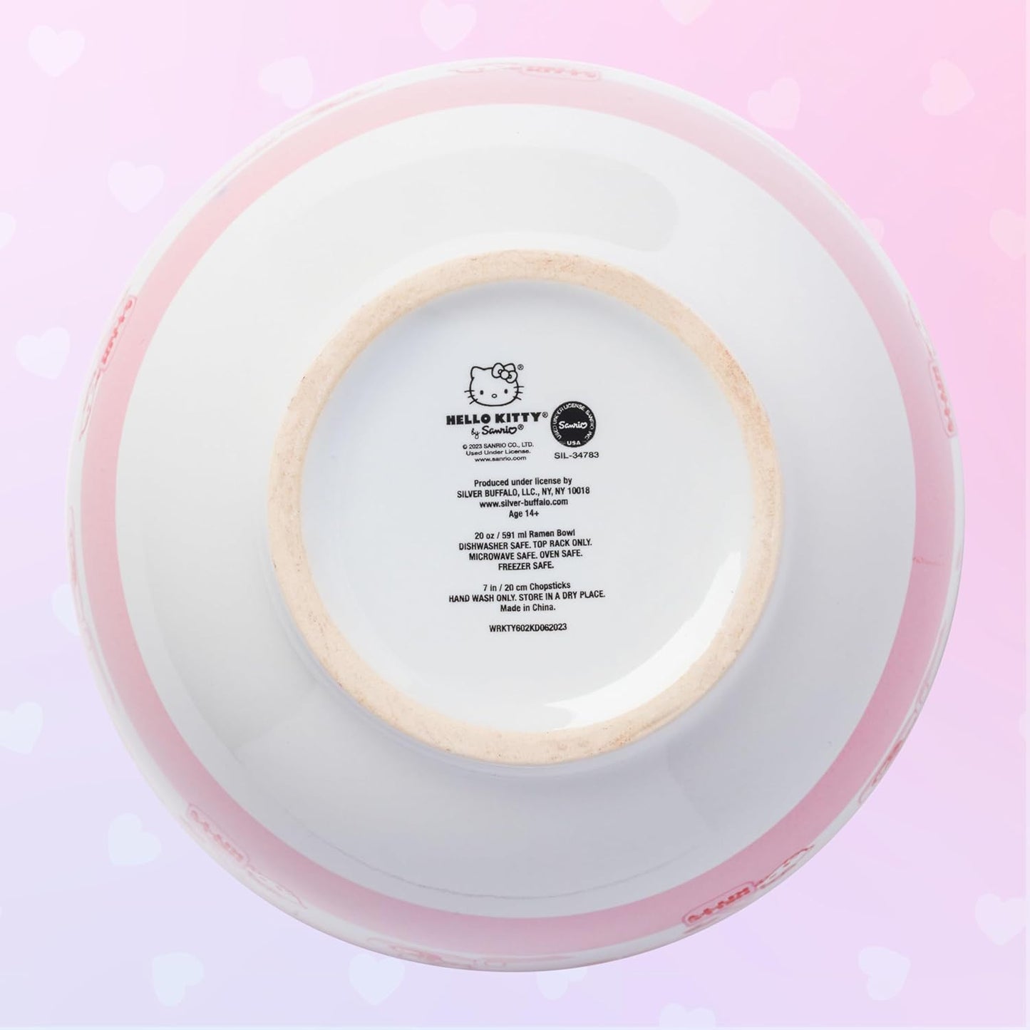Hello Kitty Ramen Bowl Set
