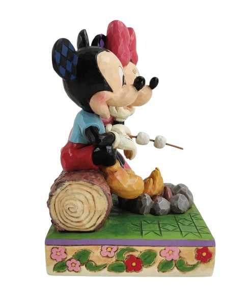 Mickey & Minnie Campfire Figurine