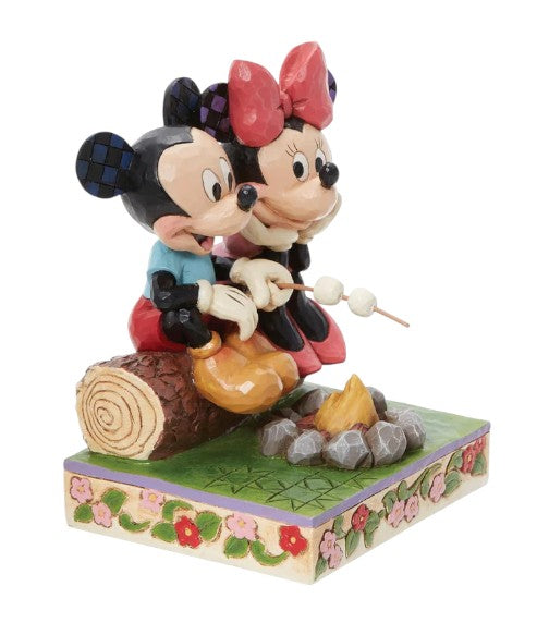 Mickey & Minnie Campfire Figurine