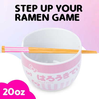 Hello Kitty Ramen Bowl Set