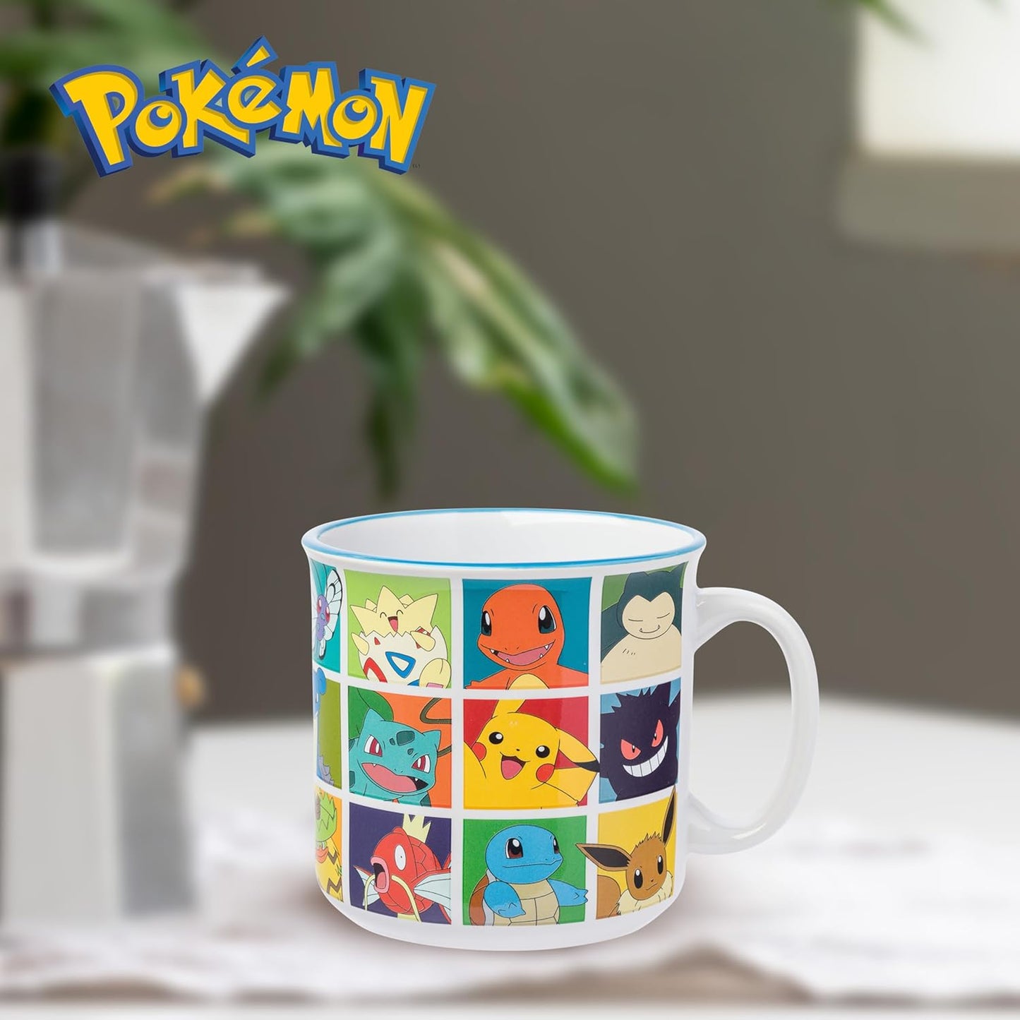Pokemon Character Grid Camper Mug