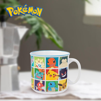 Pokemon Character Grid Camper Mug