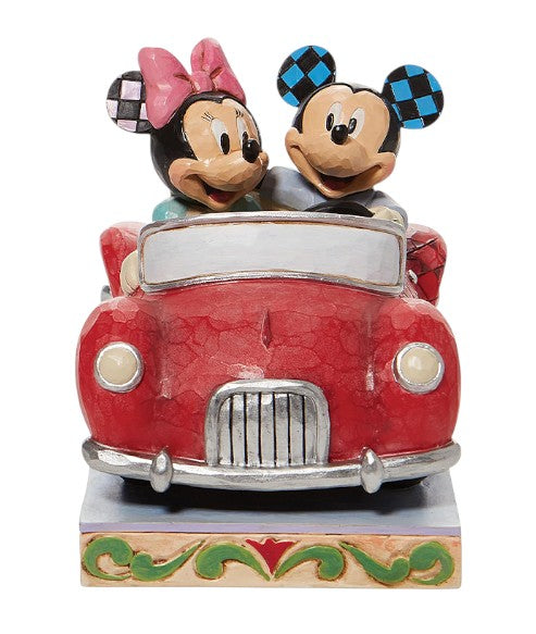 Mickey and Minnie Cruising Figurine