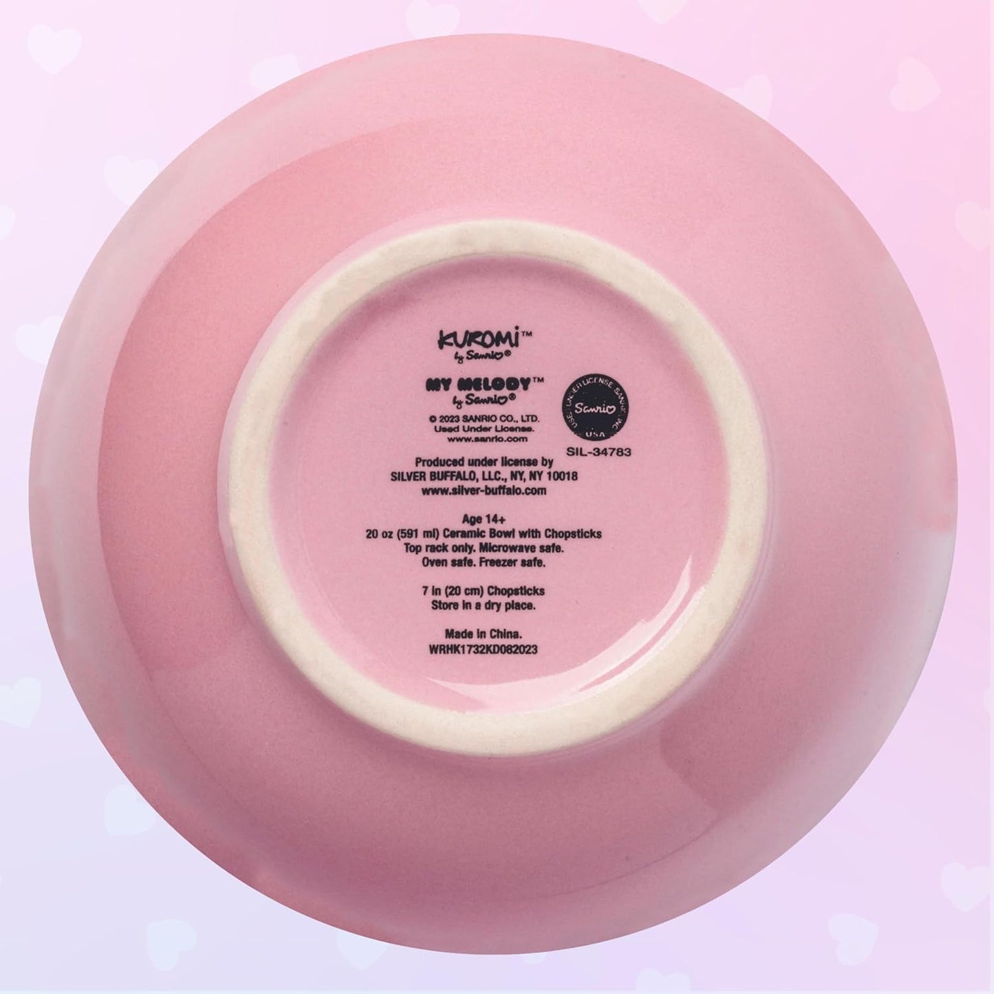 My Melody and Kuromi Ramen Bowl Set