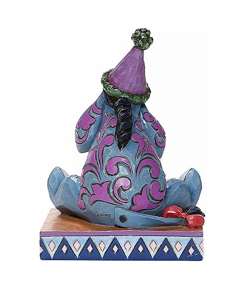 Eeyore with Birthday Hat and Party Horn Figurine