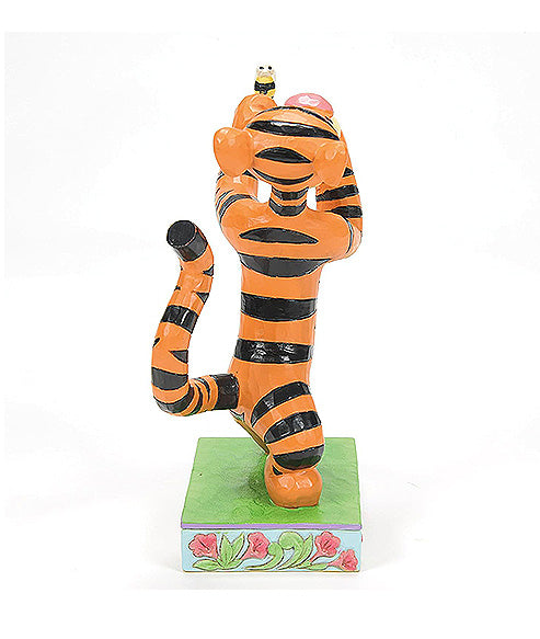 Tigger Fighting a Bee Figurine