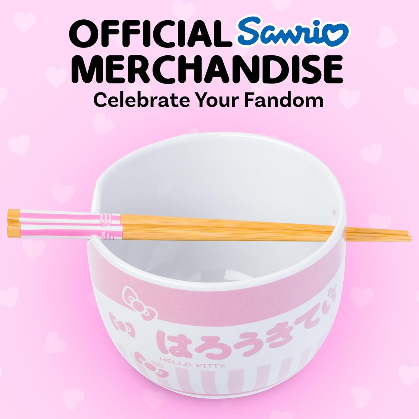 Hello Kitty Ramen Bowl Set