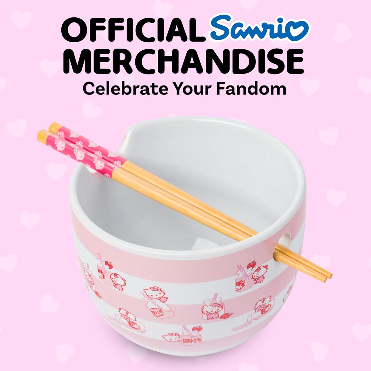 Hello Kitty Ramen Bowl Set