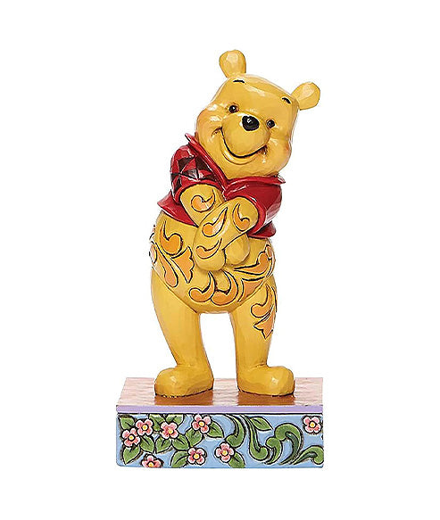 Pooh Standing Personality Pose Figurine