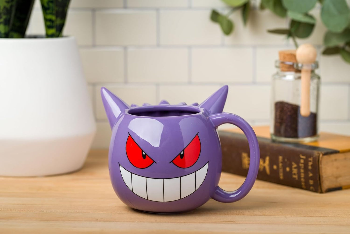 Gengar 3D Sculpted Ceramic Mug