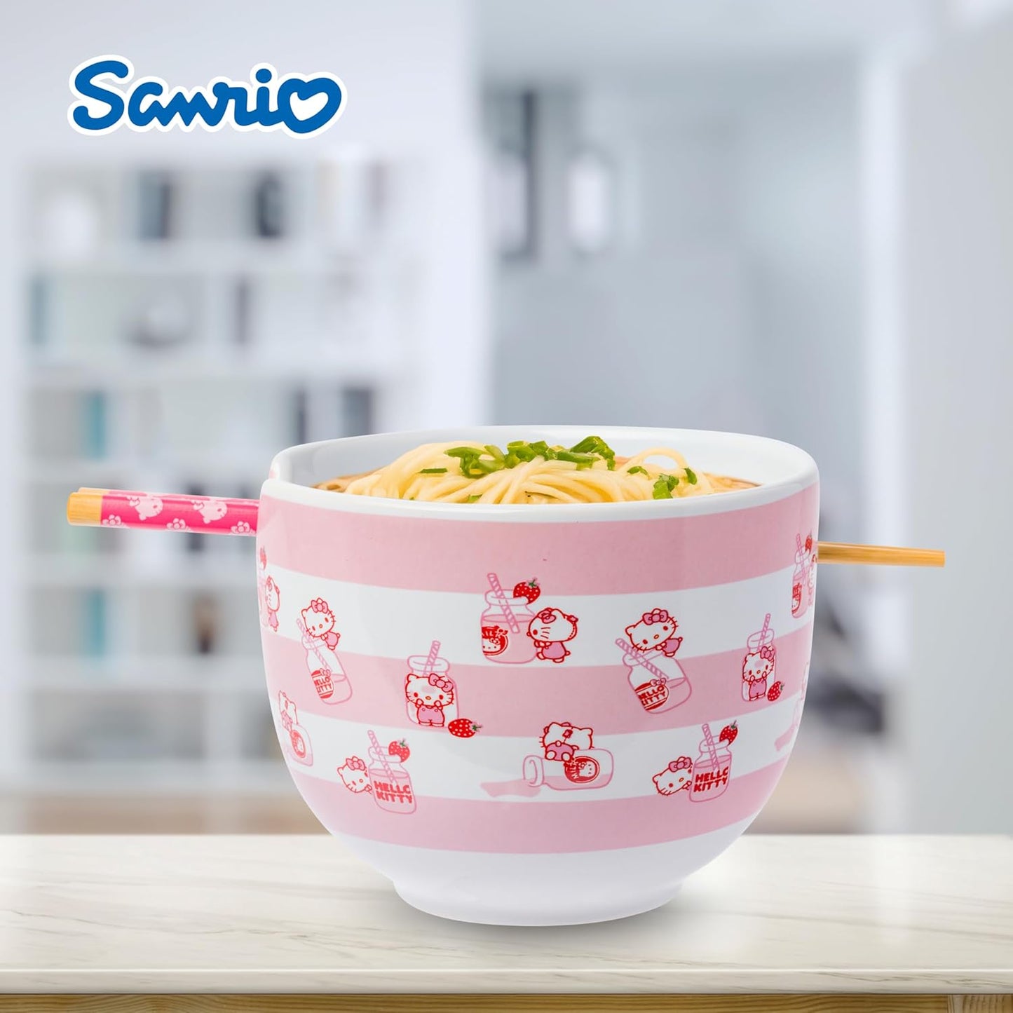 Hello Kitty Ramen Bowl Set