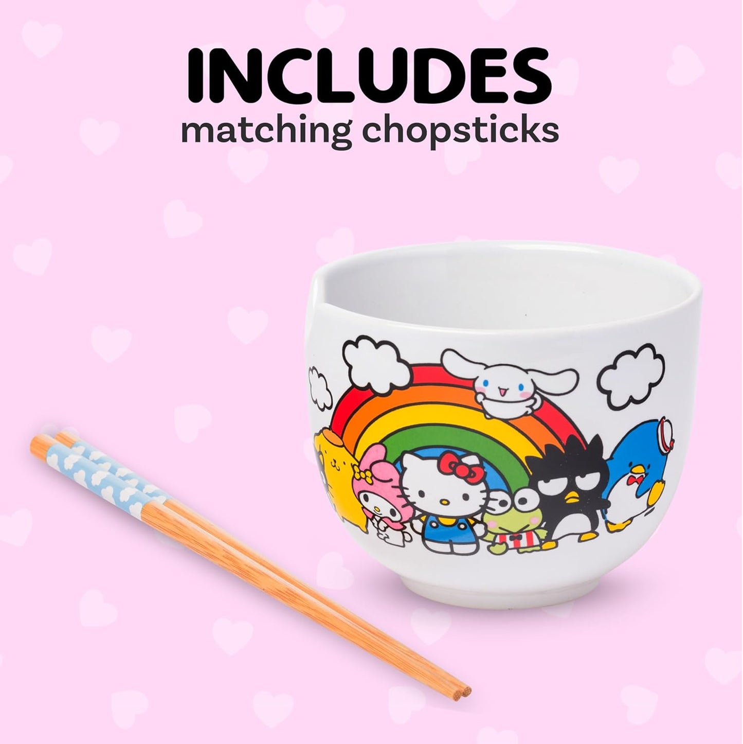 Hello Kitty & Friends Ramen Bowl Set