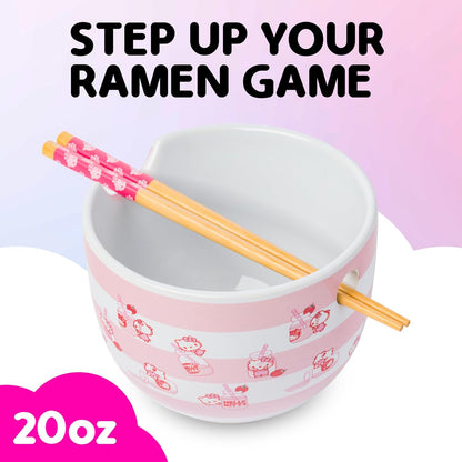 Hello Kitty Ramen Bowl Set