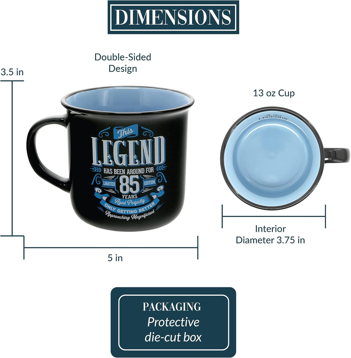Legends 85 Years Mug