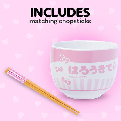 Hello Kitty Ramen Bowl Set